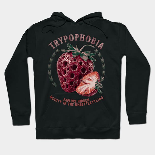 trypophobia strawberry Hoodie by VivaVagina